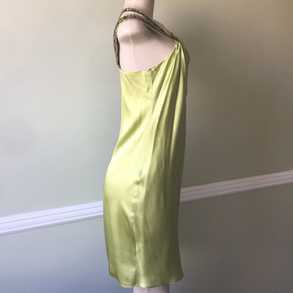Aidan Mattox Green Dress